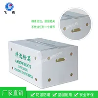 蔬菜防潮(chao)鈣塑運輸(shu)箱 水果PE中(zhong)空闆運輸(shu)箱 蓮藕防潮(chao)PE瓦楞闆鈣塑箱