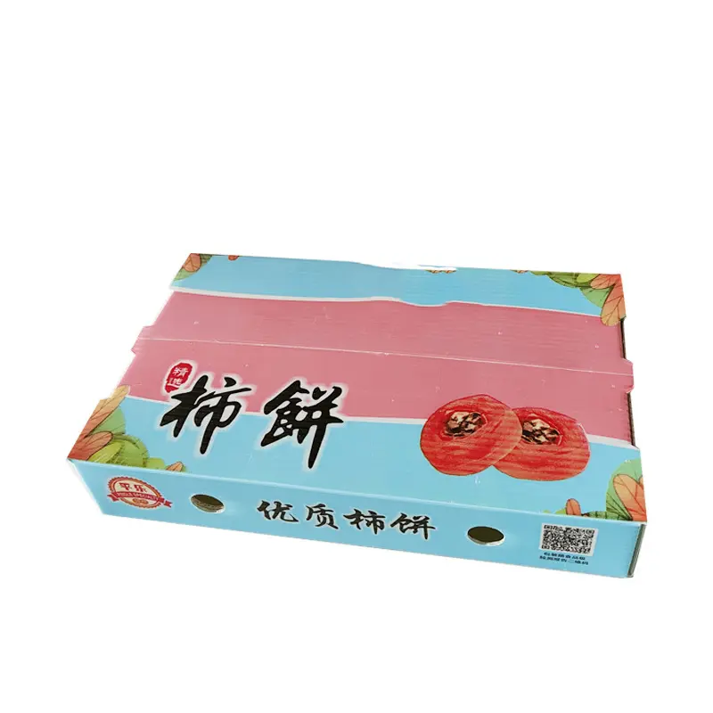 防潮(chao)塑料生(sheng)鮮保鮮運輸(shu)箱 PE鈣塑運輸(shu)周轉箱 柿餅運輸(shu)箱鈣塑周轉箱