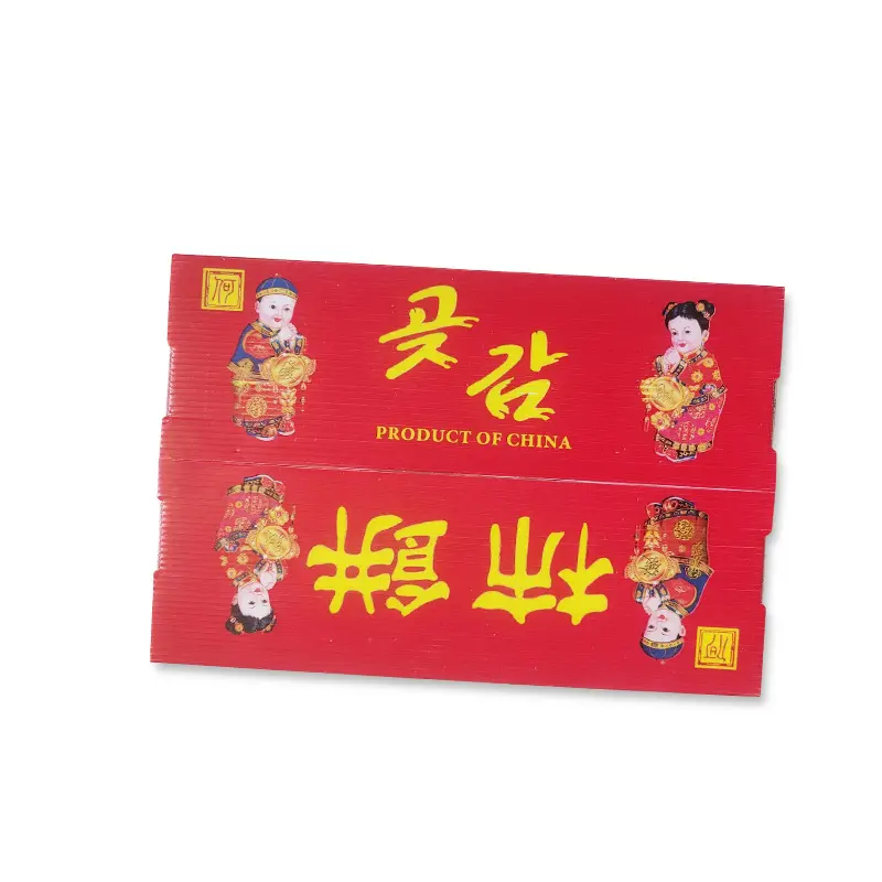 加(jia)厚加(jia)硬生(sheng)鮮周轉箱 PE柿餅水果運輸(shu)中(zhong)空闆箱水果物(wù)流運輸(shu)鈣塑箱