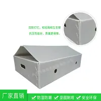 蔬菜食品(pin)鈣塑中(zhong)空闆箱 園藝鮮花(huā)歐标中(zhong)空闆箱 PE中(zhong)空闆透氣(qi)運輸(shu)箱