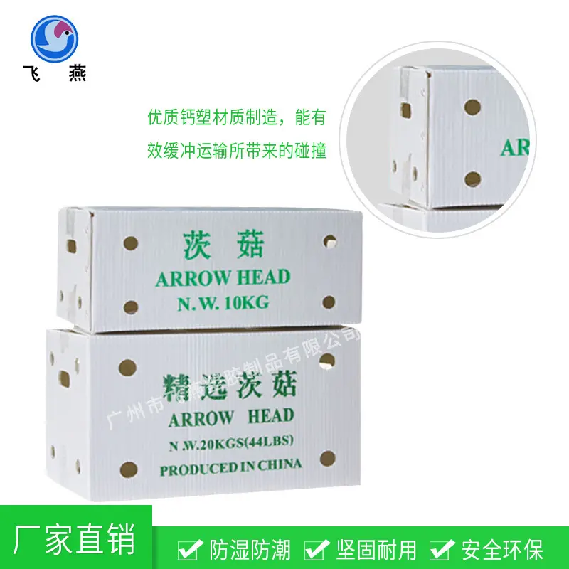 蔬菜防潮(chao)鈣塑運輸(shu)箱 水果PE中(zhong)空闆運輸(shu)箱 蓮藕防潮(chao)PE瓦楞闆鈣塑箱